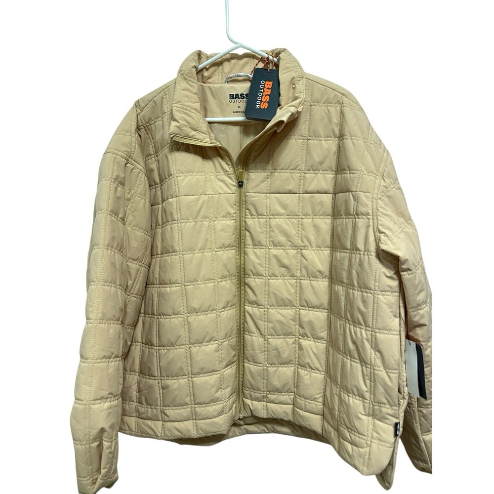 Bass lightweight tan‎ outdoor jacket NWT